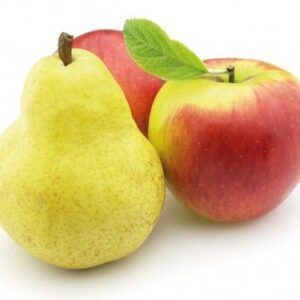 Pera y manzana